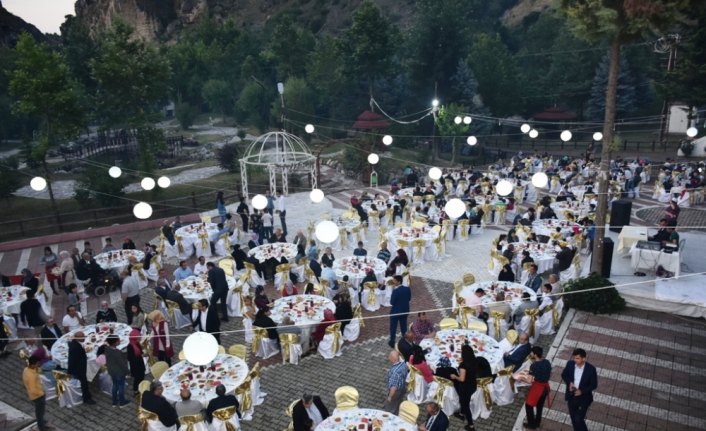 Boyabat'ta şehit yakınlarına ve gazilere iftar