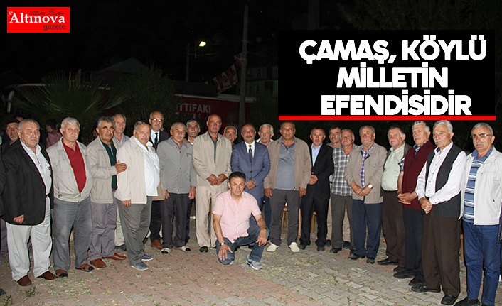 Çamaşa Yakıntaş Mahallesinden Tam Destek