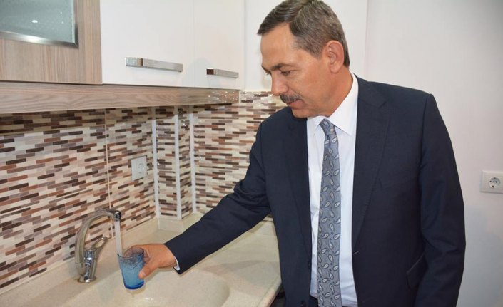 Ereğli ilçesine içme suyu verilmeye başlandı