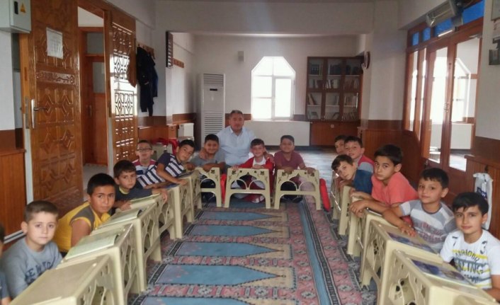 Gümüşhacıköy'de yaz Kur'an kursları başladı