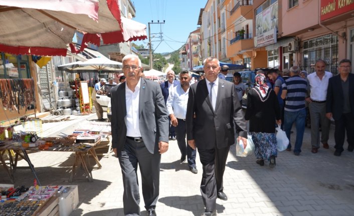 İYİ Parti Kastamonu Milletvekili adayı Engin, Hanönü'nü ziyaret etti