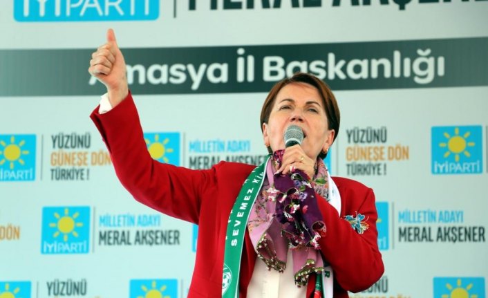 İYİ Parti'nin Amasya mitingi