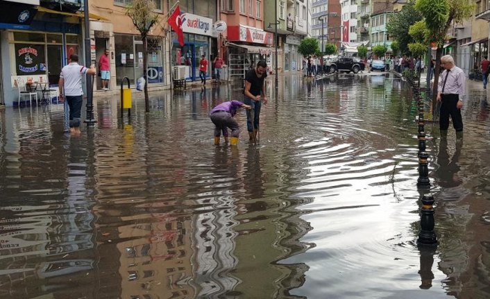 Karabük'te şiddetli yağış