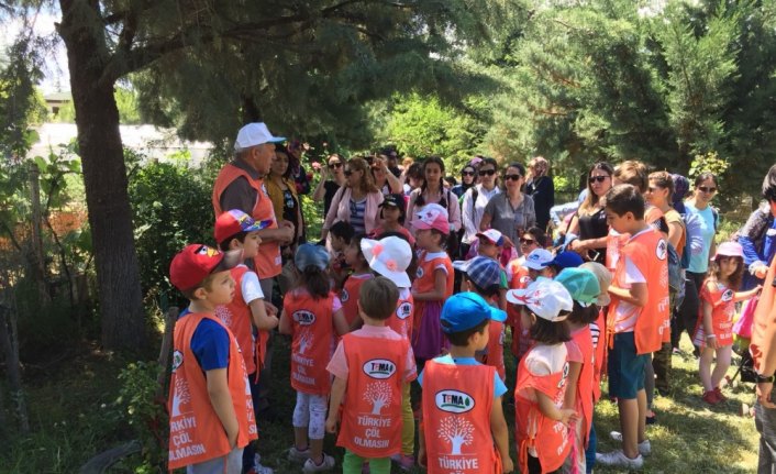 Merzifon'da öğrencilere çevre bilinci eğitimi verildi