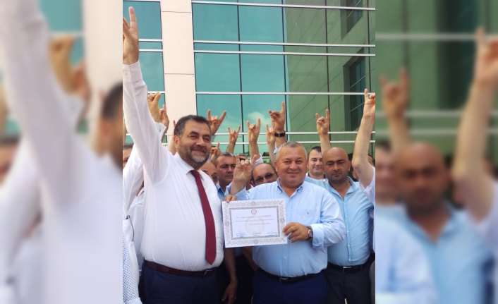 MHP Ordu Milletvekili Enginyurt, mazbatasını aldı