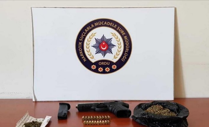 Ordu merkezli iki ildeki uyuşturucu operasyonu