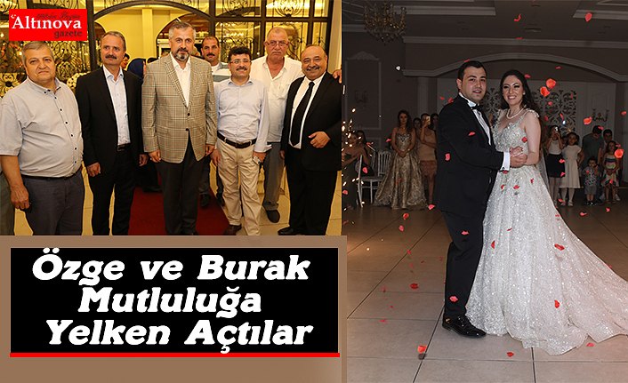 Özge ve Burak Mutluluğa Yelken Açtılar