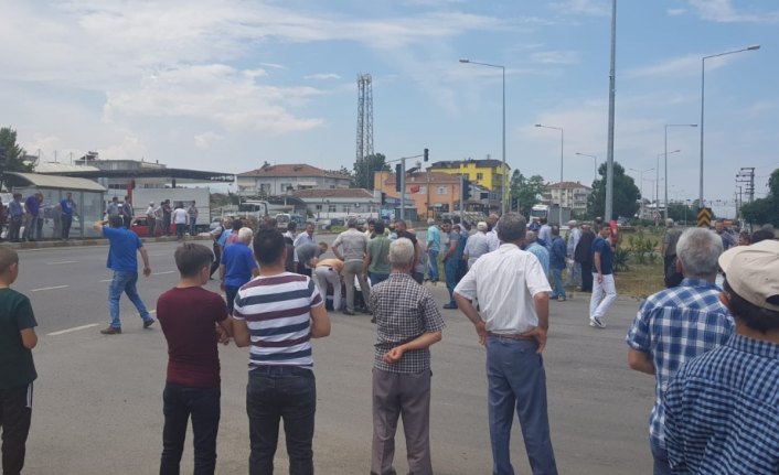 Samsun'da minibüsün çarptığı kişi adam öldü