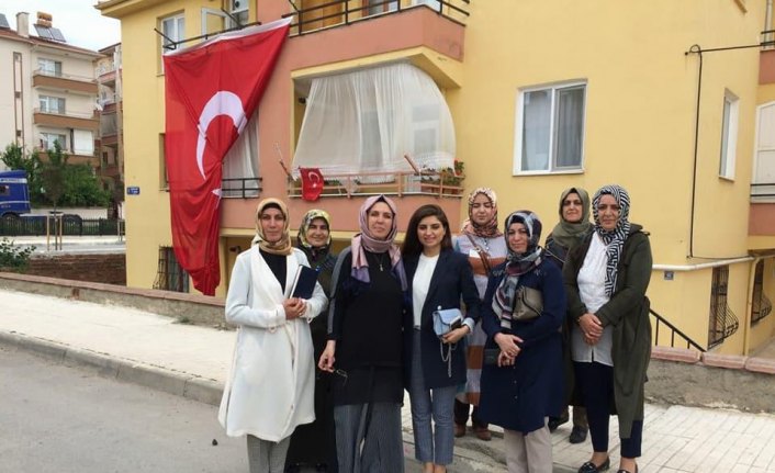 Şehit Er Afşar'ın ailesine taziye ziyareti