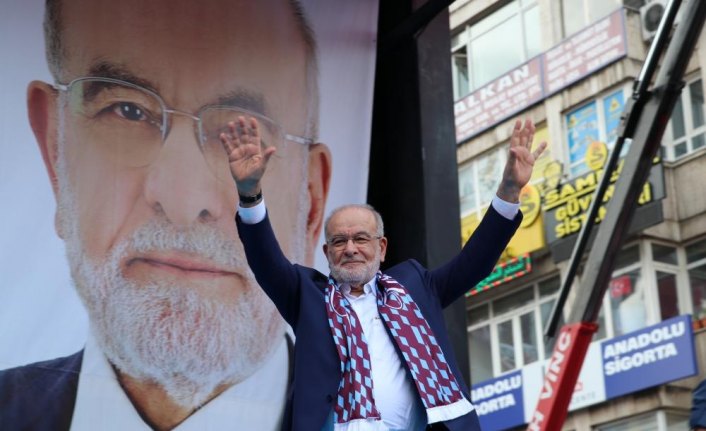 Temel Karamollaoğlu'nun Trabzon mitingi