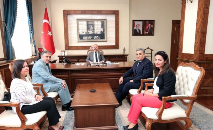 Vali Varol'a ziyaretler