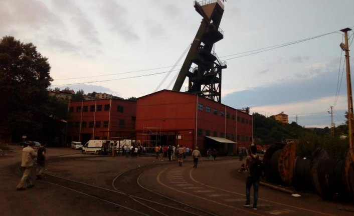Zonguldak'ta maden ocağında göçük