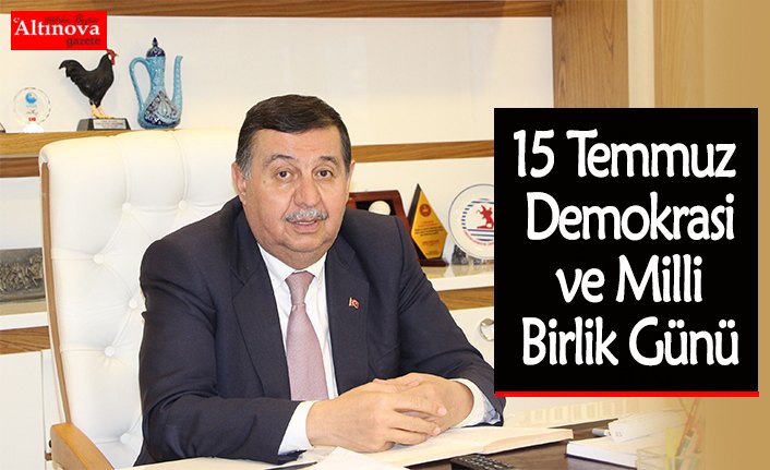 15 Temmuz Demokrasi ve Milli Birlik Günü
