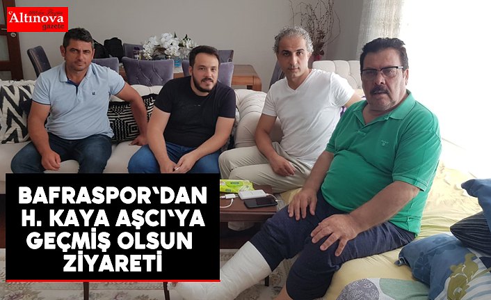 1930 Bafraspor'dan H. Kaya Aşcı'ya Geçmiş Olsun Ziyareti