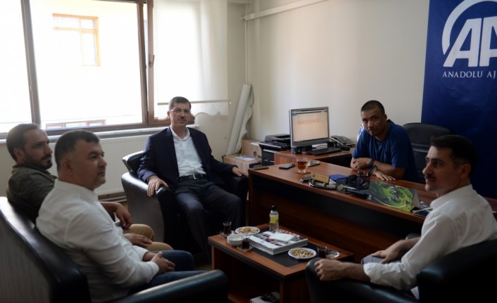 AK Parti Tokat Milletvekili Arslan'dan AA'ya ziyaret