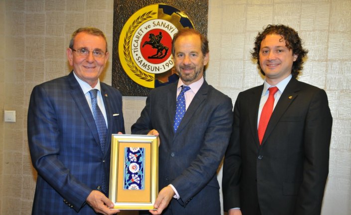 Arjantin'in İstanbul Başkonsolosu Rivera Samsun'da