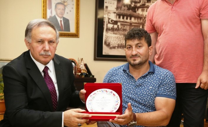 Artvin Valisi Doğanay'a ziyaret