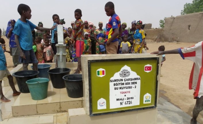 Çarşamba Eğitim-Bir-Sen'den Afrika'ya su kuyusu