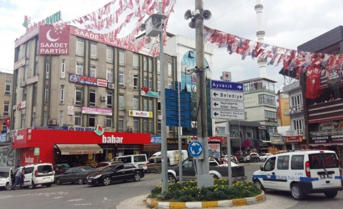 Çarşamba'ya güvenlik kameraları kuruldu