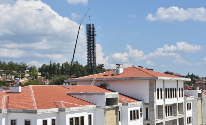 Karadeniz'in yeni seyir kulesinin inşasında sona gelindi