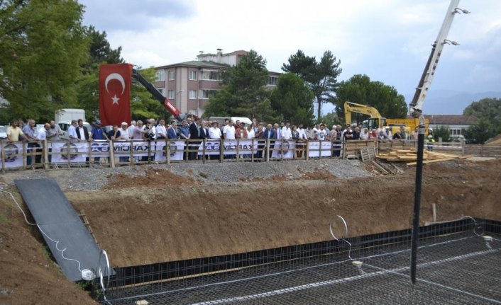 Leyla Dizdar Kültür Merkezinin temeli atıldı