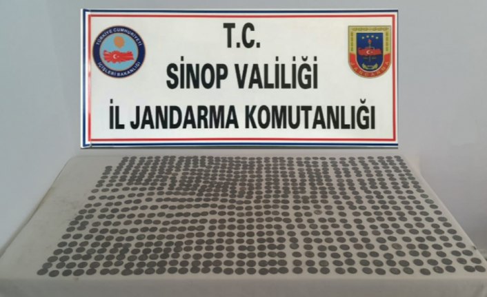 Sinop'ta Roma dönemine ait 789 sikke ele geçirildi