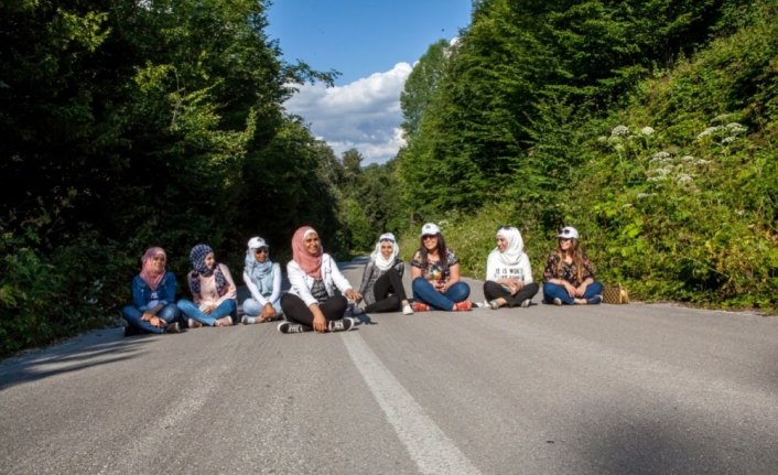 Suriyeli öğrenciler Bolu'nun doğal güzelliklerinde buluştu