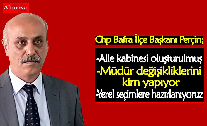 Vahit Perçin`den açıklamalar