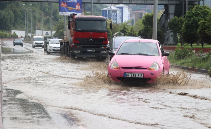 Zonguldak'ta sağanak