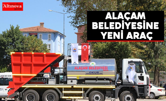 Alaçam Belediyesine yeni araç