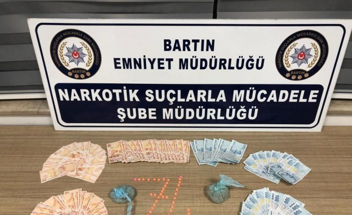 Bartın’da uyuşturucu ve sahte para operasyonu