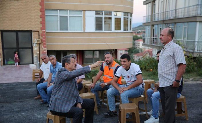 Belediye Başkanı Akın, vatandaşlarla buluştu