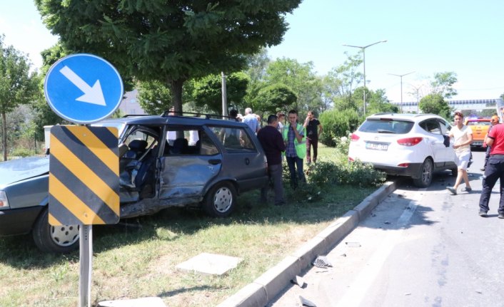 Bolu'da trafik kazası: 4 yaralı