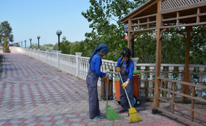 Gülüç Belediyesinde kadın istihdamı