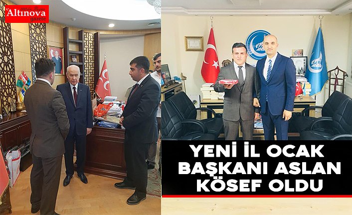 İl Ocak Başkanı Aslan Kösef oldu