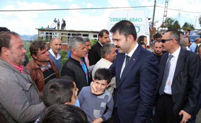 Ordu'da toprak altında kalan kişi son yolculuğuna uğurlandı