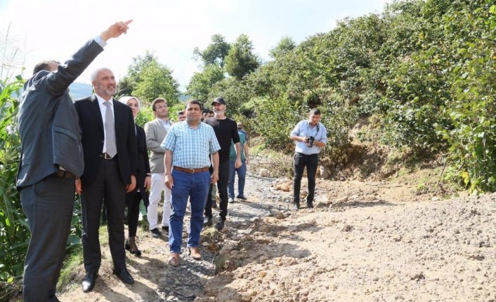 Ordu'daki selde 18 eve yıkım kararı