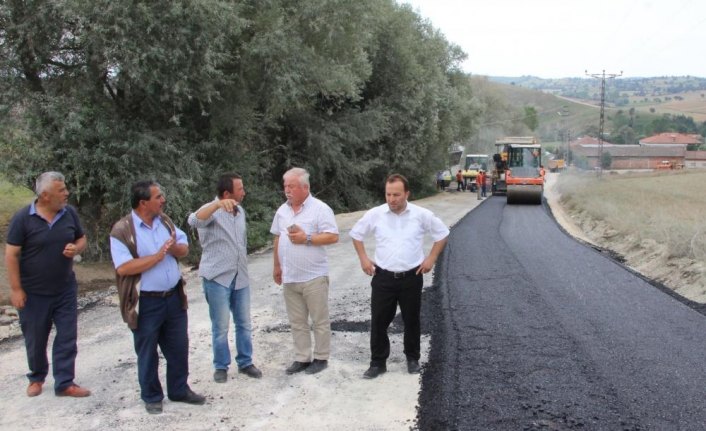 Samsun Büyükşehir Belediyesinin asfalt çalışmaları