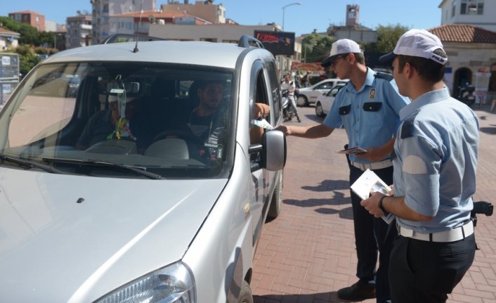 Sinop emniyetinden vatandaşlara bayram bilgilendirmesi