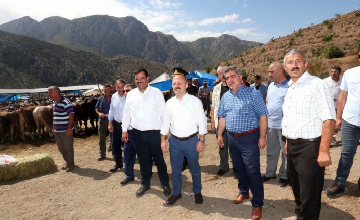 Vali Varol, kurban pazarını inceledi
