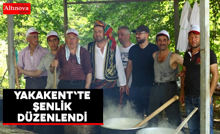 Yakakent'te şenlik düzenlendi