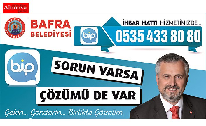 0535 433 80 80 NO'LU BİP İHBAR HATTIMIZ HİZMETTE