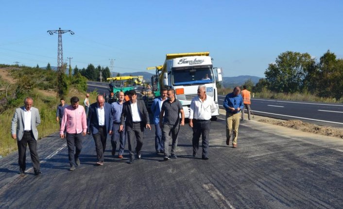 AK Parti Ereğli İlçe Başkanı Çakır'dan karayolunda inceleme