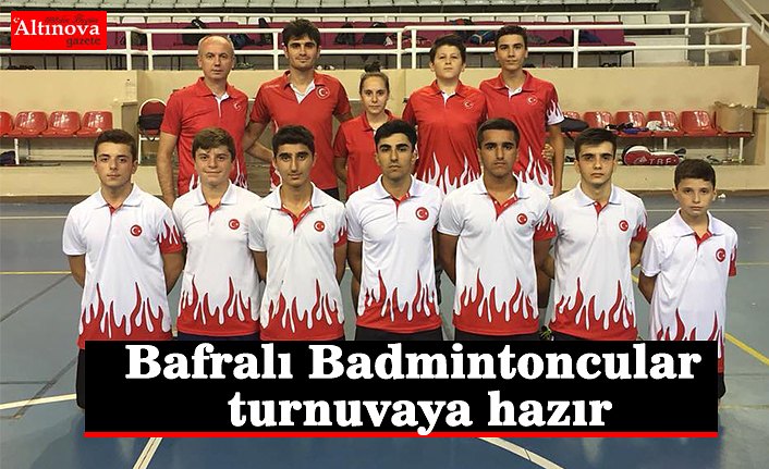 Bafralı Badmintoncular turnuvaya hazır