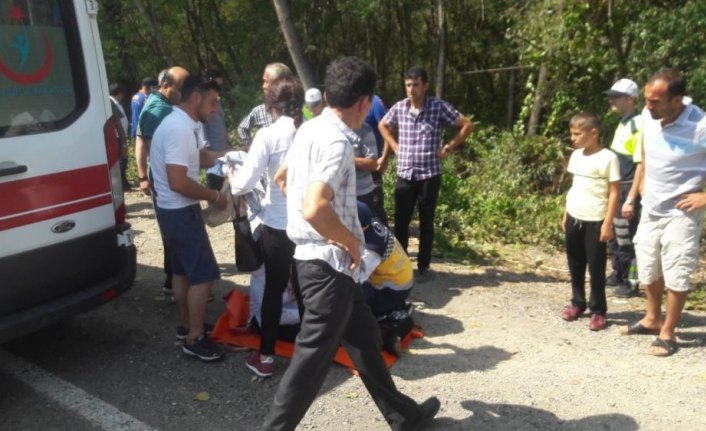 Bartın’da trafik kazası: 2 yaralı