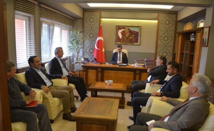 Çaycuma Kaymakamı Serkan Keçeli'ye ziyaretler