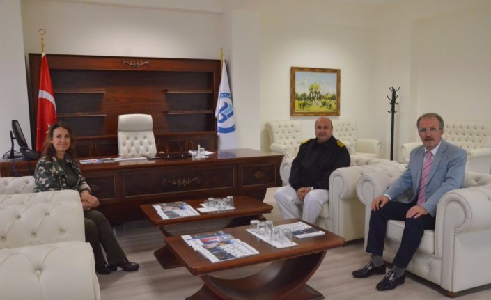 Garnizon Komutan Vekili Albay Metinkişi'den veda ziyaretleri