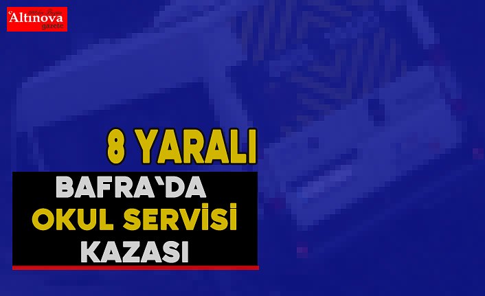 İki öğrenci servisi çarpıştı: 8 yaralı