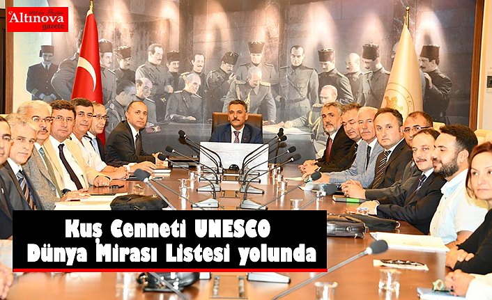 Kızılırmak Deltası Kuş Cenneti UNESCO Dünya Mirası Listesi yolunda