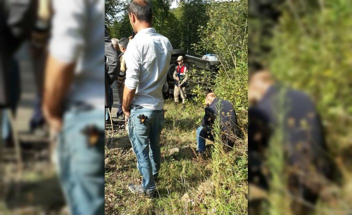 Ordu'da devrilen minibüsün altında kalan eski muhtar öldü